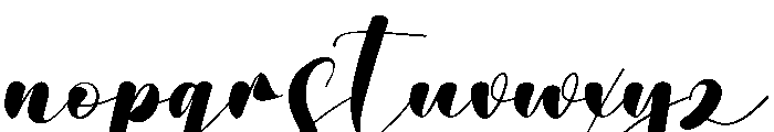 Sweetime Font LOWERCASE