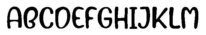 Sweetly Notes Font UPPERCASE