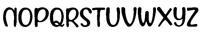 Sweetly Notes Font UPPERCASE