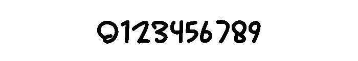 Sweety Birthday Font OTHER CHARS