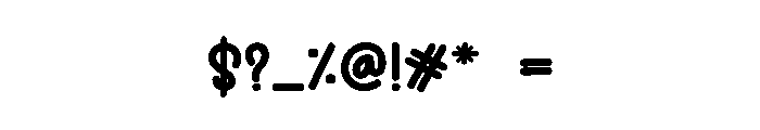Sweety Birthday Font OTHER CHARS
