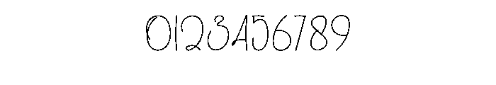 Sweety Chaligraphy Font OTHER CHARS