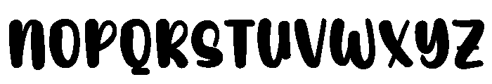 Sweety Lemonade Font LOWERCASE