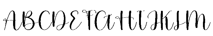 Sweety Marsmallow Font UPPERCASE