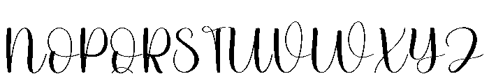 Sweety Marsmallow Font UPPERCASE