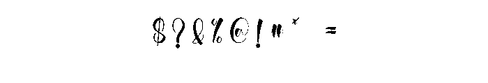 Sweety1 Font OTHER CHARS