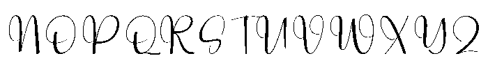 Sweety1 Font UPPERCASE