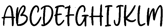 Sweetylike Font UPPERCASE