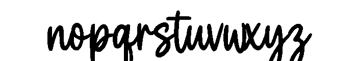 Sweetylike Font LOWERCASE