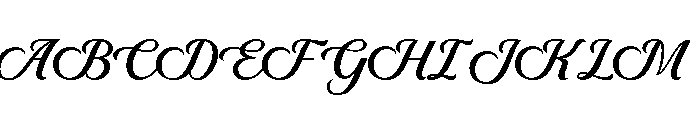 Swical Font UPPERCASE