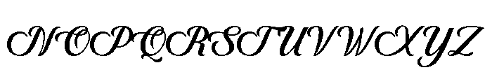 Swical Font UPPERCASE