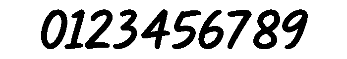 Swift Marker Font OTHER CHARS