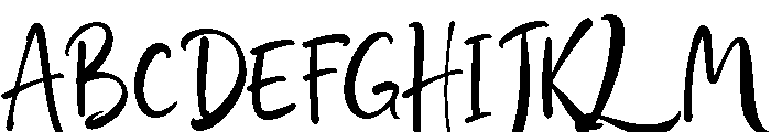 Swiftbloom Regular Font UPPERCASE
