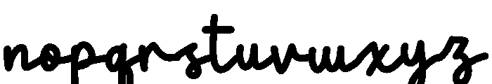 Swiky Font LOWERCASE