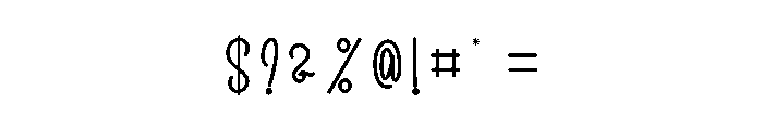 Swimming Pool Font OTHER CHARS