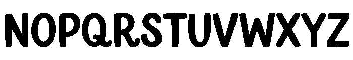 Swing Kinder Font UPPERCASE
