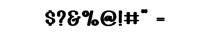 Swing Musical Font OTHER CHARS