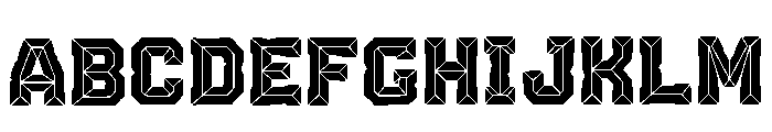 Swing Regular Font UPPERCASE