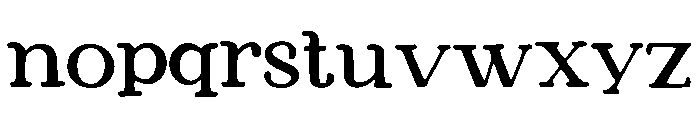 SwingTime Font LOWERCASE