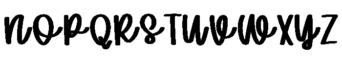 SwirlWink Font UPPERCASE