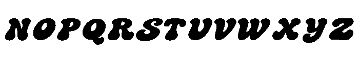Swirlpuff Font UPPERCASE