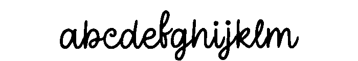 Swirly Handwritten FONT