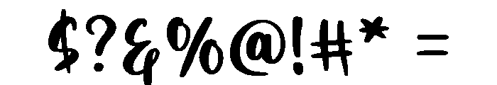 Swirly Kokie Regular Font OTHER CHARS