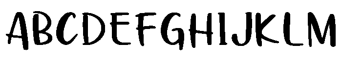 Swirly Kokie Regular Font UPPERCASE
