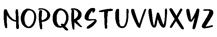 Swirly Kokie Regular Font UPPERCASE