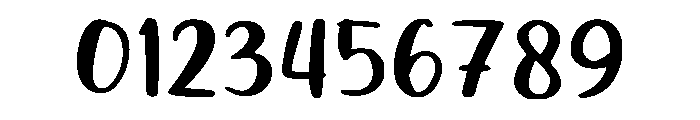 Swirly Kokies Regular Font OTHER CHARS