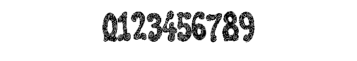Swirly Whirly Hippy By  Regular Font OTHER CHARS