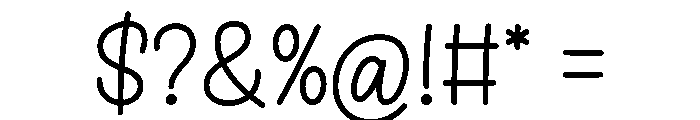 Swirlyn Font OTHER CHARS