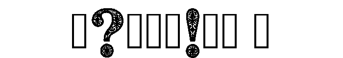 Swiss Regular Font OTHER CHARS