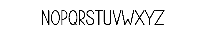 Switch Pencil Font LOWERCASE