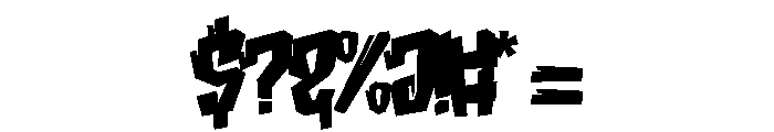 Swixe Black Font OTHER CHARS
