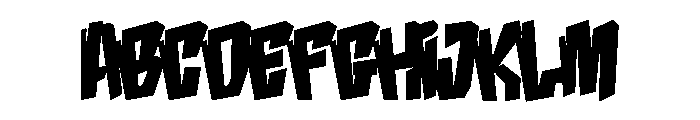 Swixe Black Font UPPERCASE
