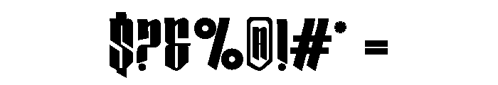 Swonez Font OTHER CHARS