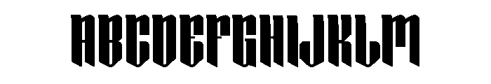 Swonez Font UPPERCASE
