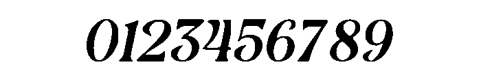 Swooping Font OTHER CHARS