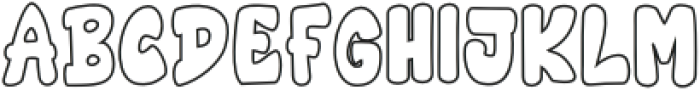 SWEET BALGONA Regular otf (400) Font LOWERCASE