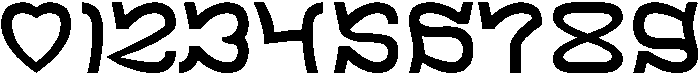 SWEET LOVE otf (400) Font OTHER CHARS