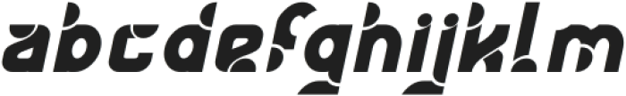 SWIFTLY Bold Italic otf (700) Font LOWERCASE