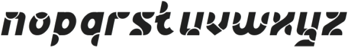 SWIFTLY Bold Italic otf (700) Font LOWERCASE