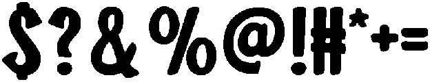 SWOOSH Regular otf (400) Font OTHER CHARS