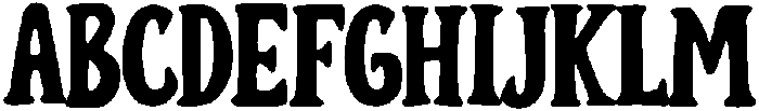 SWOOSH Regular otf (400) Font UPPERCASE