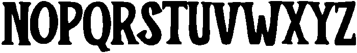 SWOOSH Regular otf (400) Font UPPERCASE