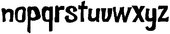 Swagberry otf (400) Font LOWERCASE