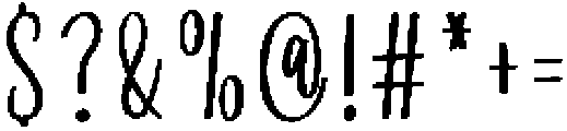 Swanky Farmhouse Regular otf (400) Font OTHER CHARS