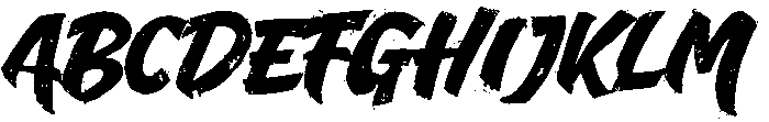 Swash Break otf (400) Font UPPERCASE