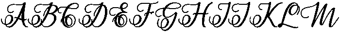 Swashes Regular otf (400) Font UPPERCASE